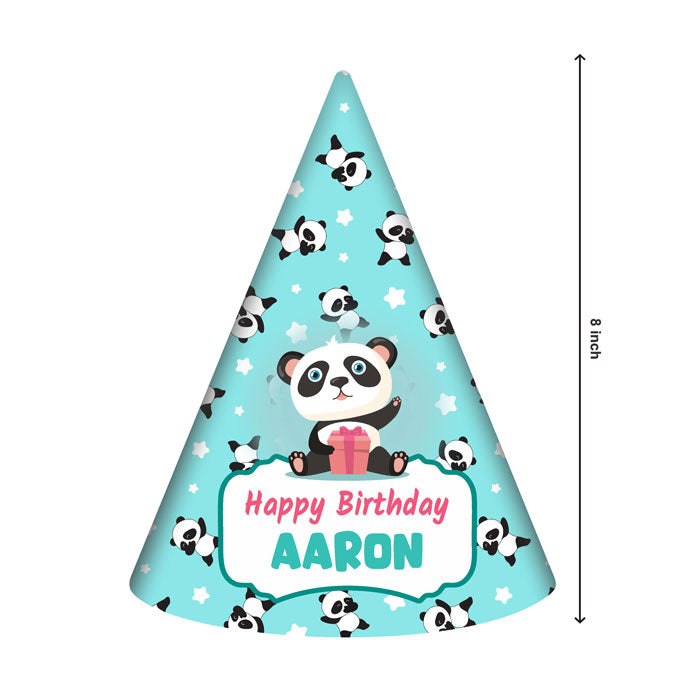 Cute Panda Theme Personalized Hat