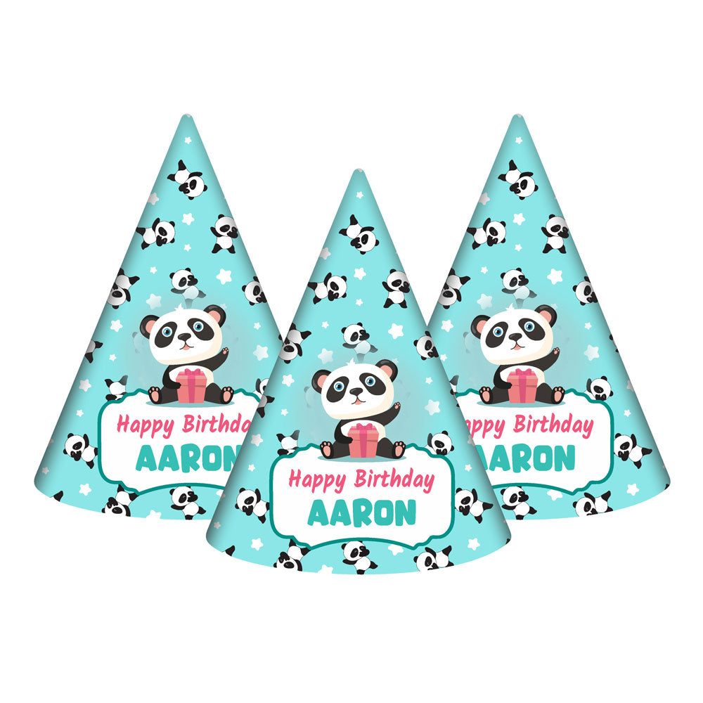 Cute Panda Theme Personalized Hat