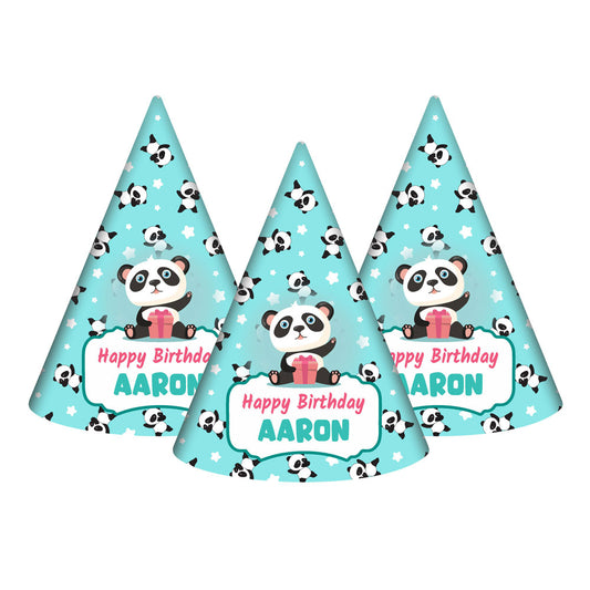 Cute Panda Theme Personalized Hat