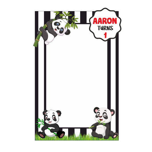 Cute Panda Theme Photobooth
