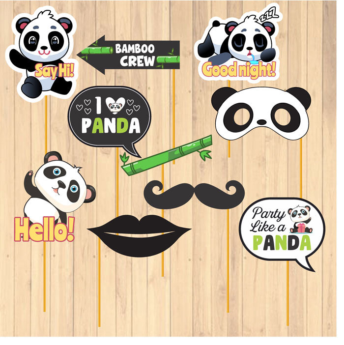 Cute Panda Theme Props