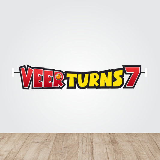 Dragon Ball Z Theme Age Bunting