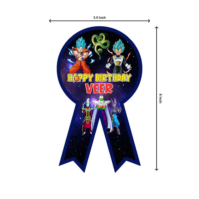 Dragon Ball Z Theme Badge