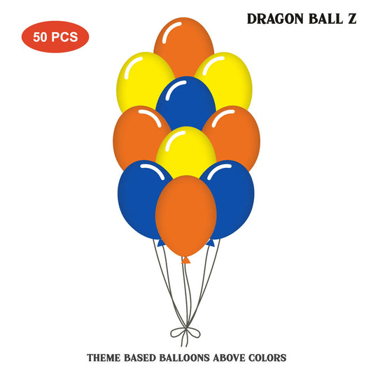 Dragon Ball Z Theme Balloons