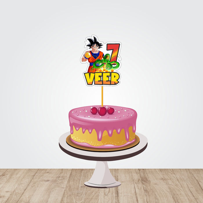 Dragon Ball Z Theme Caketopper