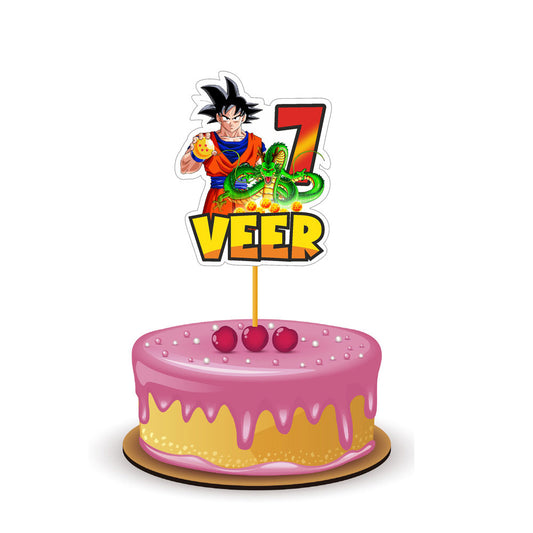 Dragon Ball Z Theme Caketopper