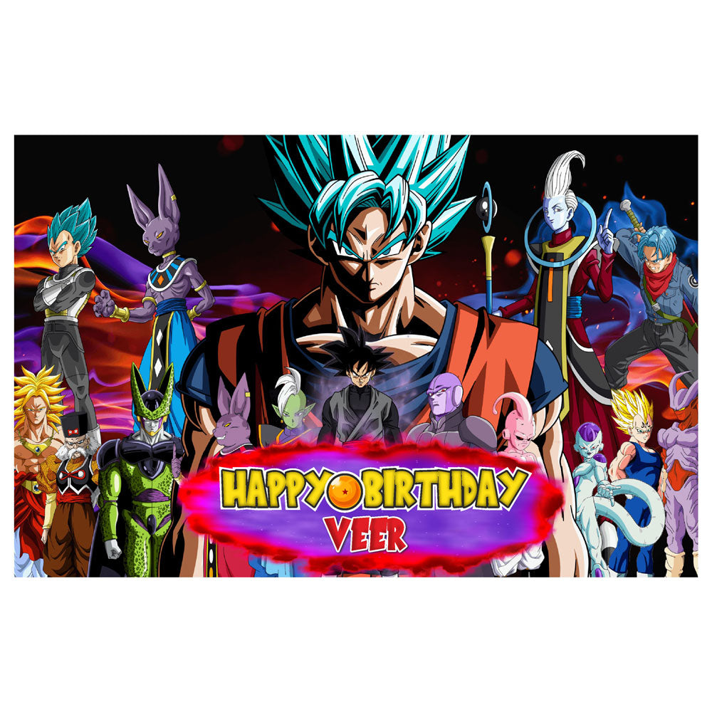 Dragon Ball Z Theme Classic Backdrop