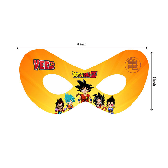 Dragon Ball Z Theme Personalized Eye Mask