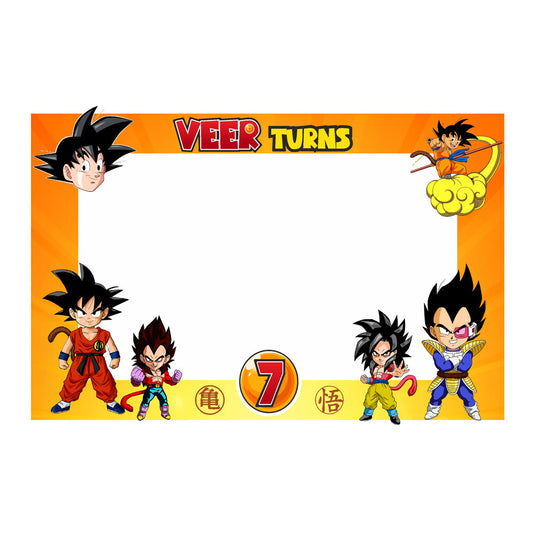 Dragon Ball Z Theme Photobooth