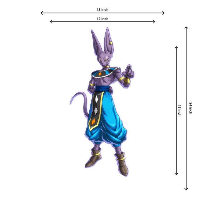 Dragon Ball Z Theme Cutout - BP 05