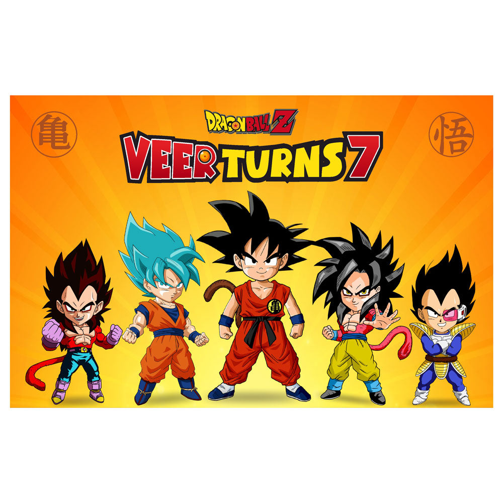 Dragon Ball Z Theme Classic-01 Backdrop