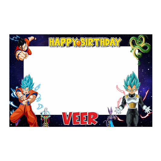 Dragon Ball Z Theme Personalized Photobooth