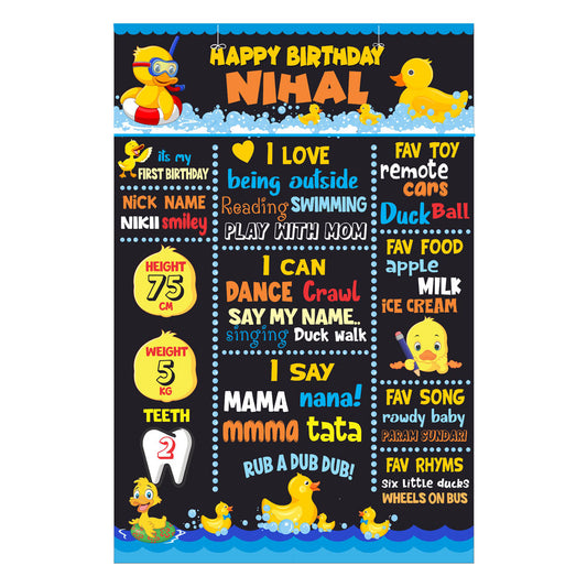 Duck Theme Chalkboard
