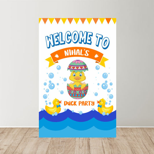 Duck Theme Welcome Board