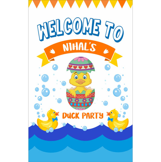 Duck Theme Welcome Board