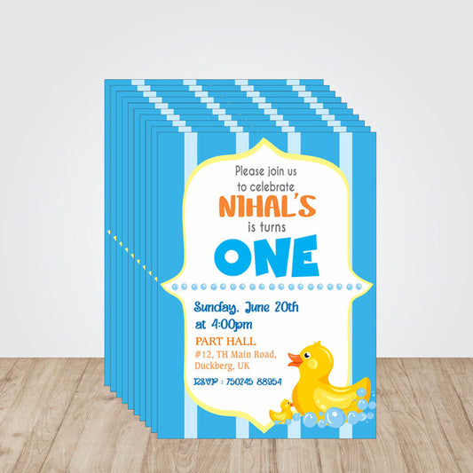 Duck Theme Invite