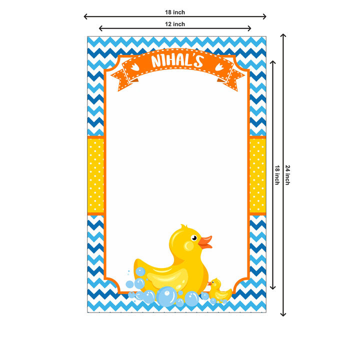 Duck Theme Personalized Photobooth