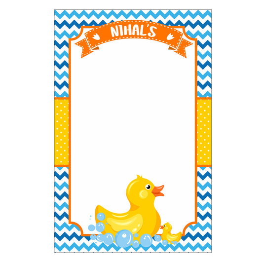 Duck Theme Personalized Photobooth