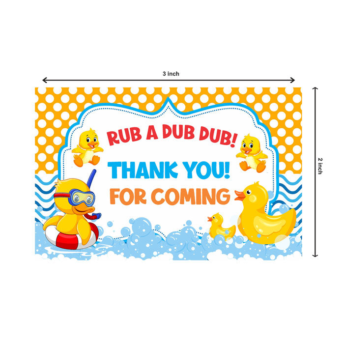 Duck Theme Thank You Cards
