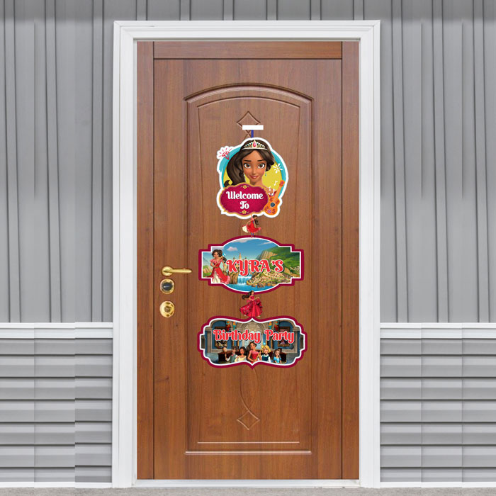 Elena of Avalor Theme Personalized Door Poster