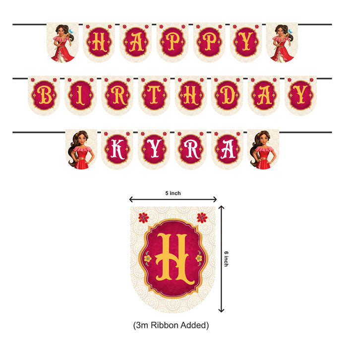 Elena of Avalor Theme Bunting