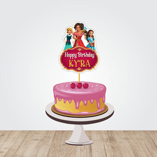 Elena of Avalor Theme Customized Caketopper