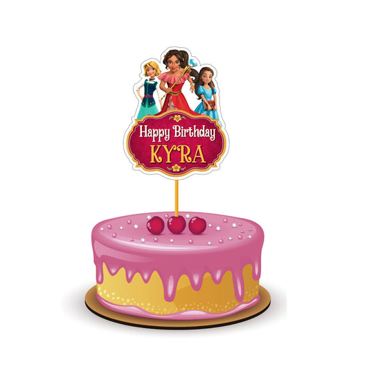 Elena of Avalor Theme Customized Caketopper