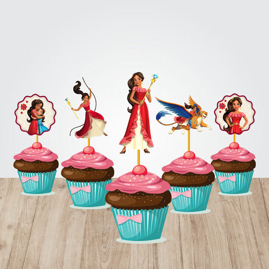 Elena of Avalor Theme Classic Cupcake Topper