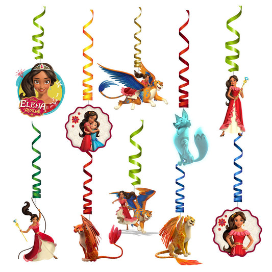 Elena of Avalor Theme Classic Swirls