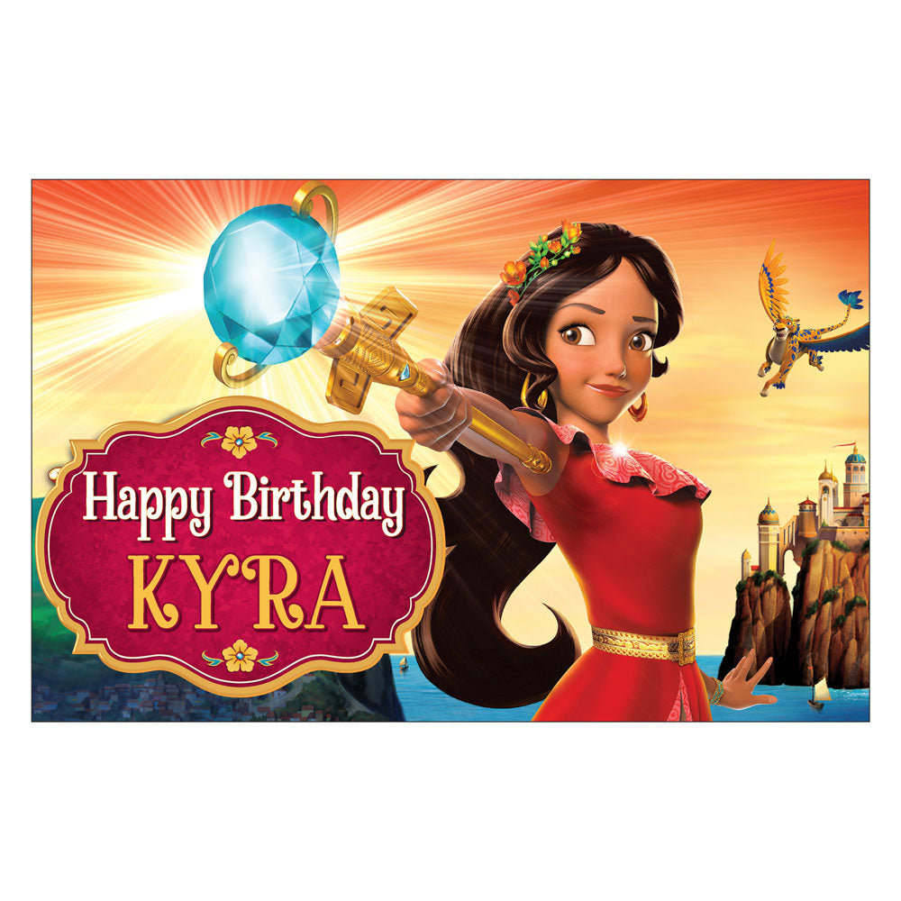 Elena of Avalor Theme Classic Backdrop