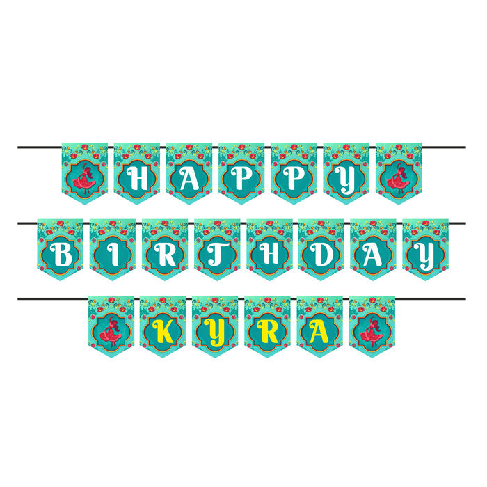 Elena of Avalor Theme Personalized Bunting
