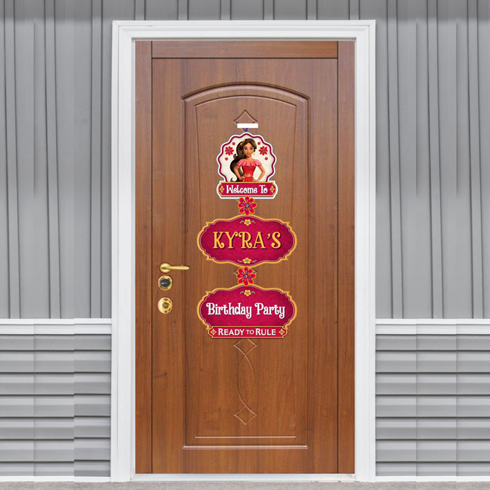 Elena of Avalor Theme Door Poster
