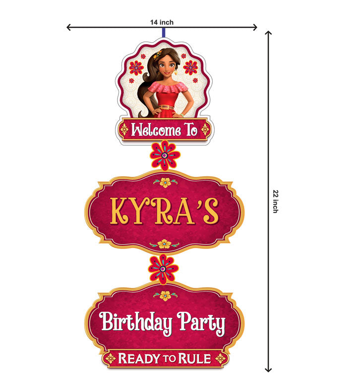 Elena of Avalor Theme Door Poster