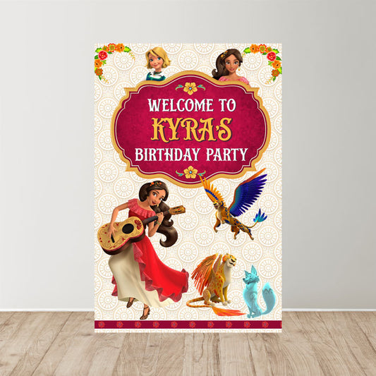 Elena of Avalor Theme Welcome Board