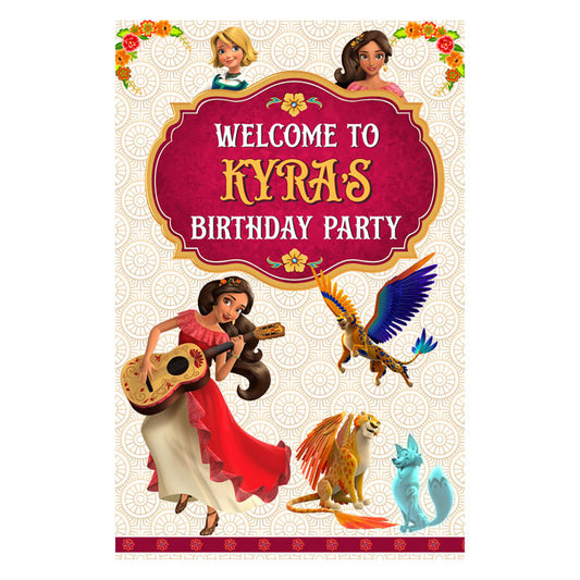 Elena of Avalor Theme Welcome Board
