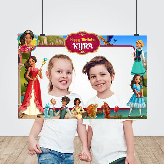 Elena of Avalor Theme Photobooth