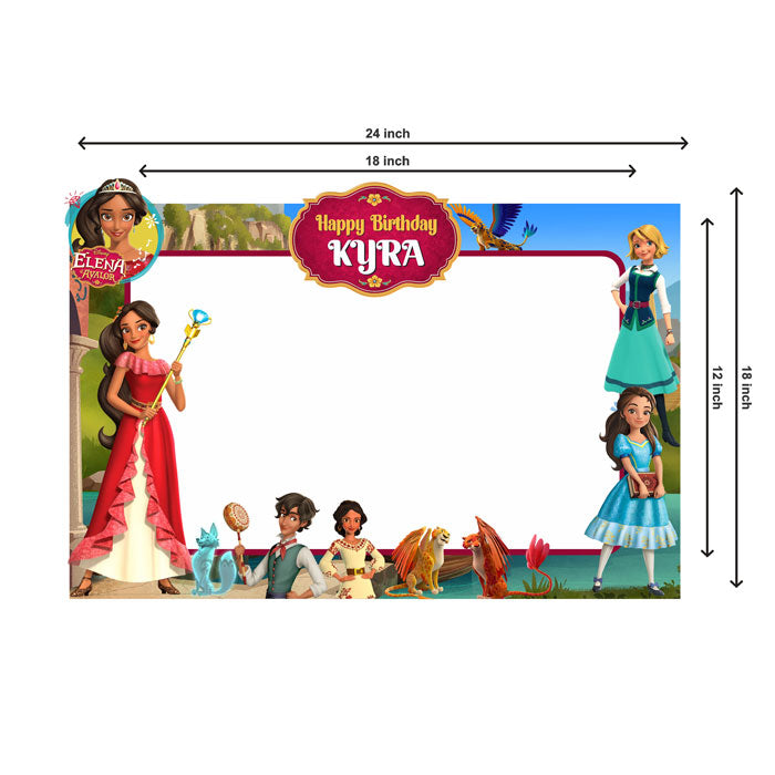 Elena of Avalor Theme Photobooth