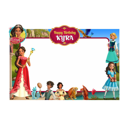Elena of Avalor Theme Photobooth