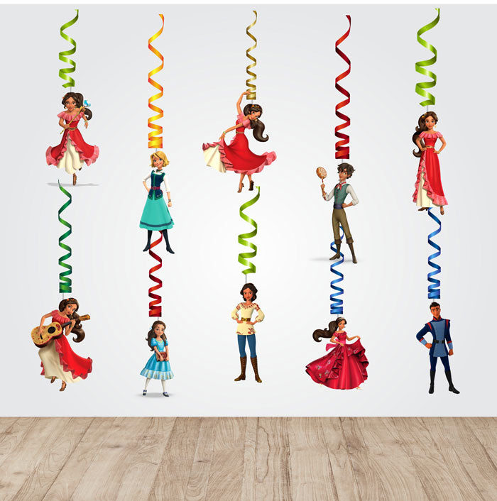 Elena of Avalor Theme Swirls