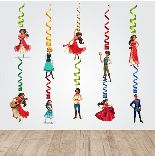 Elena of Avalor Theme Swirls