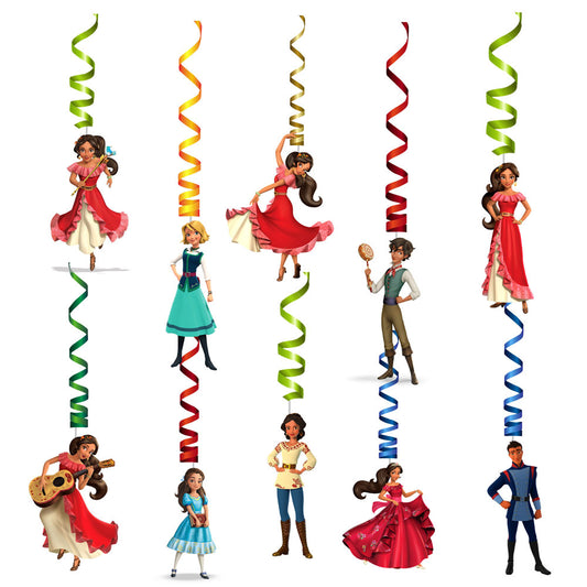 Elena of Avalor Theme Swirls