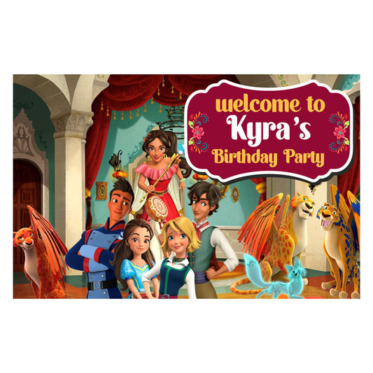 Elena of Avalor Theme Personalized Welcome Board