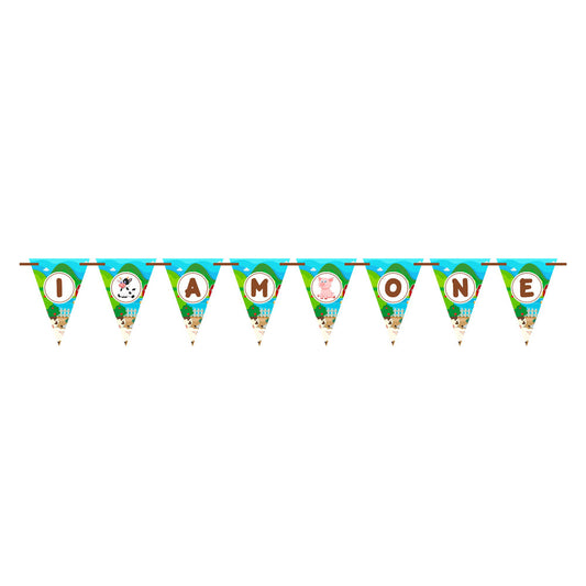 Farm Theme Age Bunting
