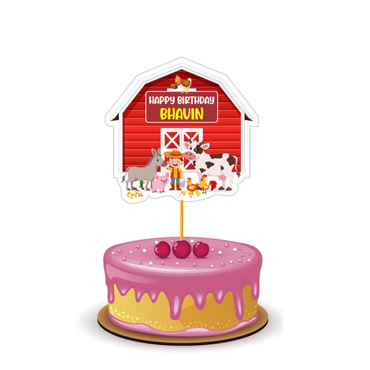 Farm Theme Caketopper