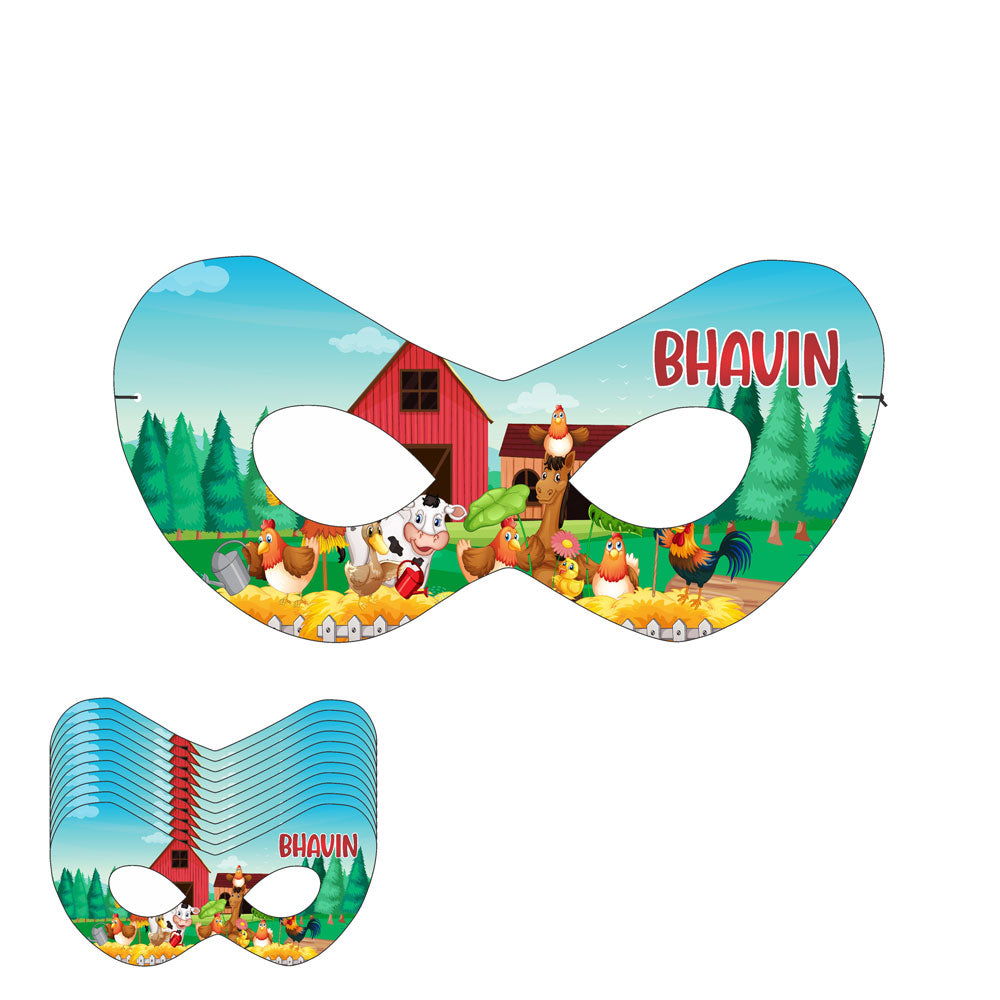 Farm Theme Eye Mask