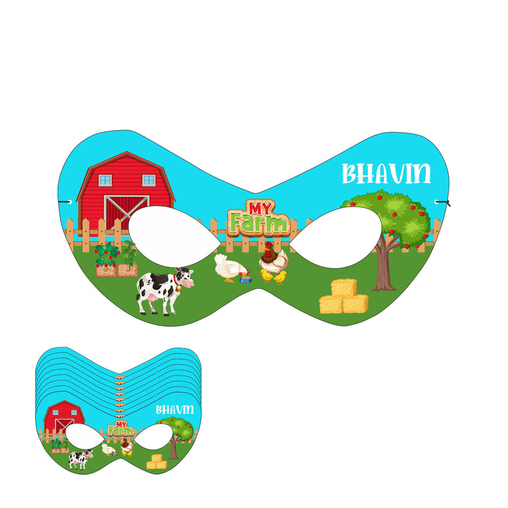 Farm Theme Customized Eye Mask