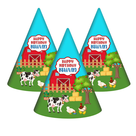 Farm Theme Customized Hat
