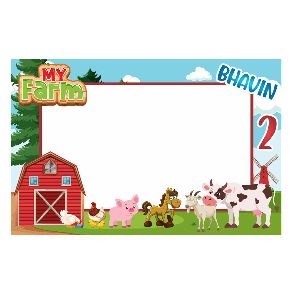 Farm Theme Photobooth