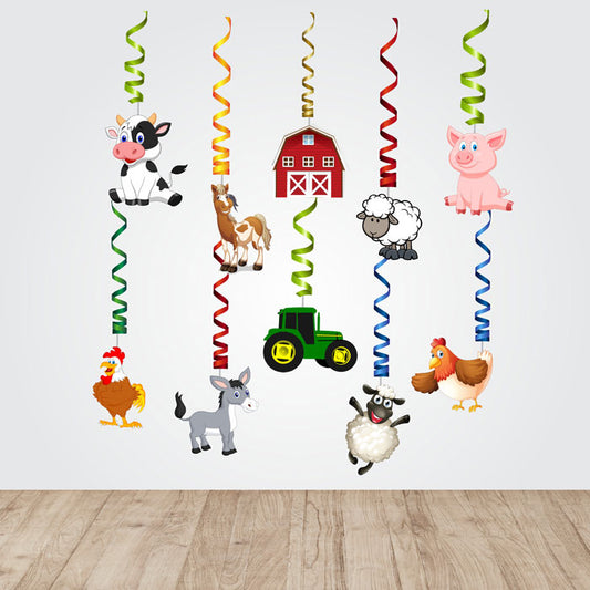 Farm Theme  Swirls
