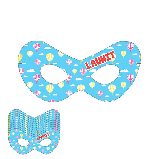 Hot Air Balloon Theme Eye Mask